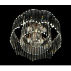 Люстра кришталева Splendid Ray LGH90351/9, 9 ламп, золото, білий, метал, кришталь, 32 см, сучасний стиль для дому Люстра кришталева Splendid Ray LGH90351/9, 9 ламп, золото, білий, метал, кришталь, 32 см, сучасний стиль для дому