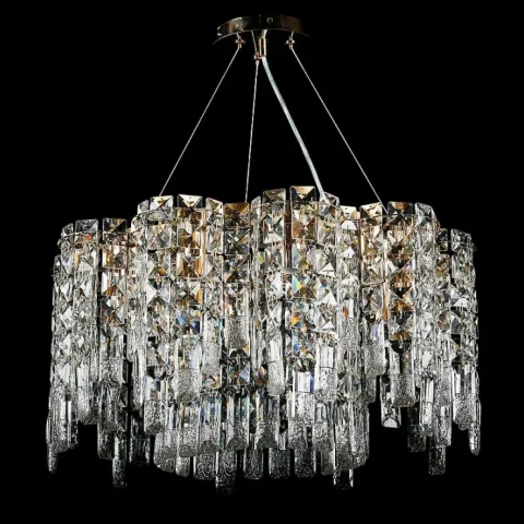 Кришталева люстра Splendid Ray LGH90357/10 (FGD) — підвісна, золото з кришталем Кришталева люстра Splendid Ray LGH90357/10 (FGD) — підвісна, золото з кришталем