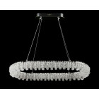 Сучасна підвісна кришталева люстра L33038/800*380/1 LED (CH) — хром, 120 Вт, діаметр 80 см, від 17 до 25 м2 Сучасна підвісна кришталева люстра L33038/800*380/1 LED (CH) — хром, 120 Вт, діаметр 80 см, від 17 до 25 м2