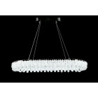 Сучасна підвісна кришталева люстра L33038/800*380/1 LED (CH) — хром, 120 Вт, діаметр 80 см, від 17 до 25 м2 Сучасна підвісна кришталева люстра L33038/800*380/1 LED (CH) — хром, 120 Вт, діаметр 80 см, від 17 до 25 м2