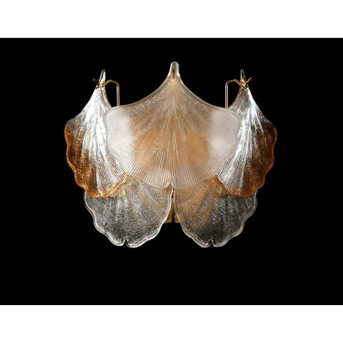 Бра кришталеве Splendid Ray BMD29070/1W (GD), 1 лампа, золото/білий/коричневий, 27 см, сучасний стиль для дому Бра кришталеве Splendid Ray BMD29070/1W (GD), 1 лампа, золото/білий/коричневий, 27 см, сучасний стиль для дому