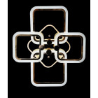 Люстра стельова LED Splendid Ray L39209/2+2, 130W, білий, золото, сучасний стиль з пультом, димер Люстра стельова LED Splendid Ray L39209/2+2, 130W, білий, золото, сучасний стиль з пультом, димер