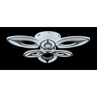 Люстра стельова LED Splendid Ray L22800/3+3, 114W, білий, сучасний стиль з пультом, димером, 58 см Люстра стельова LED Splendid Ray L22800/3+3, 114W, білий, сучасний стиль з пультом, димером, 58 см
