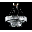 Люстра світлодіодна Splendid Ray L228/500+300/2 LED, 2 лампи, золота, біла, регульована висота 30-110 см Люстра світлодіодна Splendid Ray L228/500+300/2 LED, 2 лампи, золота, біла, регульована висота 30-110 см