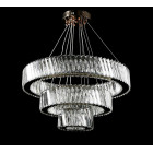 Люстра стельова LED Splendid Ray L228/600+400+200/3, золота, 3 лампи, регульована висота 30-130 см Люстра стельова LED Splendid Ray L228/600+400+200/3, золота, 3 лампи, регульована висота 30-130 см