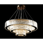 Люстра стельова LED Splendid Ray L228/600+400+200/3, золота, 3 лампи, регульована висота 30-130 см Люстра стельова LED Splendid Ray L228/600+400+200/3, золота, 3 лампи, регульована висота 30-130 см