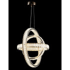 Люстра стельова LED Splendid Ray L950-500/3, 3 лампи, золота, регульована висота 60-160 см, сучасний стиль для дому Люстра стельова LED Splendid Ray L950-500/3, 3 лампи, золота, регульована висота 60-160 см, сучасний стиль для дому