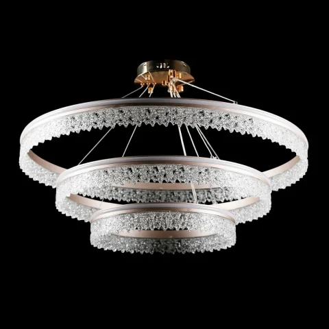 Люстра світлодіодна Splendid Ray L118/800+600+400/3 LED, 200W, золота, регульована Люстра світлодіодна Splendid Ray L118/800+600+400/3 LED, 200W, золота, регульована