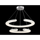 Люстра стельова LED Splendid Ray L110/600+400/2, 2 лампи, білий, регульована висота 30-130 см Люстра стельова LED Splendid Ray L110/600+400/2, 2 лампи, білий, регульована висота 30-130 см
