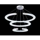 Люстра світлодіодна Splendid Ray L110/800+600+400/3 LED, 100W, білий, метал, сучасний стиль Люстра світлодіодна Splendid Ray L110/800+600+400/3 LED, 100W, білий, метал, сучасний стиль