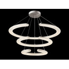 Люстра світлодіодна Splendid Ray L110/800+600+400/3 LED, 100W, білий, метал, сучасний стиль Люстра світлодіодна Splendid Ray L110/800+600+400/3 LED, 100W, білий, метал, сучасний стиль