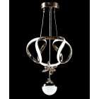 Люстра стельова LED Splendid Ray L123/2, 30W, золото, білий, сучасний стиль, регульована висота Люстра стельова LED Splendid Ray L123/2, 30W, золото, білий, сучасний стиль, регульована висота