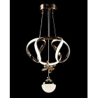 Люстра стельова LED Splendid Ray L123/2, 30W, золото, білий, сучасний стиль, регульована висота Люстра стельова LED Splendid Ray L123/2, 30W, золото, білий, сучасний стиль, регульована висота