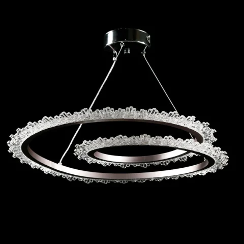 Люстра стельова LED Splendid Ray L144/1, 50W, хром/сірий, регульована висота Люстра стельова LED Splendid Ray L144/1, 50W, хром/сірий, регульована висота