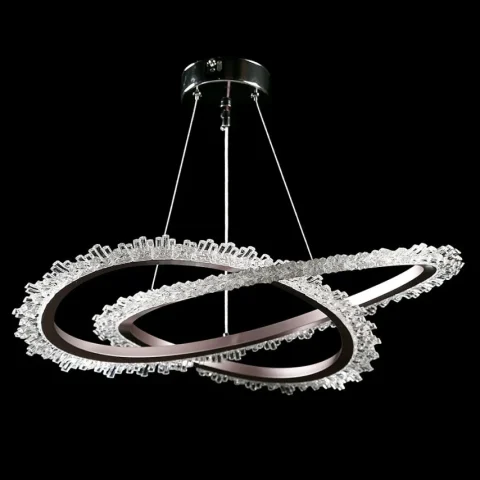 Люстра стельова LED Splendid Ray L145/1, 40W, хром/сірий, регулювання висоти 30-90 см Люстра стельова LED Splendid Ray L145/1, 40W, хром/сірий, регулювання висоти 30-90 см