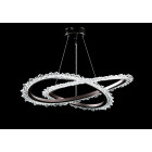 Люстра стельова LED Splendid Ray L145/1, 40W, хром/сірий, регулювання висоти 30-90 см, сучасний стиль для дому Люстра стельова LED Splendid Ray L145/1, 40W, хром/сірий, регулювання висоти 30-90 см, сучасний стиль для дому