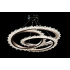 Люстра стельова LED Splendid Ray L146/1, хром, 1 лампа, регульована висота 30-100 см, діаметр 55 см, сучасний стиль для дому Люстра стельова LED Splendid Ray L146/1, хром, 1 лампа, регульована висота 30-100 см, діаметр 55 см, сучасний стиль для дому