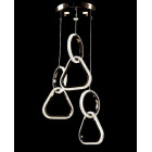 Люстра світлодіодна Splendid Ray LB09/3L LED, 3 лампи, золото, білий, для зали Люстра світлодіодна Splendid Ray LB09/3L LED, 3 лампи, золото, білий, для зали