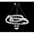 Люстра стельова LED Splendid Ray L151/2, 40Вт, золото, білий, сучасний стиль для дому Люстра стельова LED Splendid Ray L151/2, 40Вт, золото, білий, сучасний стиль для дому