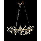 Дизайнерська підвісна LED люстра для вітальні Splendid Ray L2501/600/48 (SGD) на 48 джерел світла золото до 22 м2