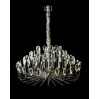 Розкішна кришталева люстра LED Splendid Ray L2502/800/76 хром 80 см на 76 ламп