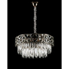 Кришталева люстра Splendid Ray T66/500*H260/9 (SGD) золото, 9 ламп E14 Кришталева люстра Splendid Ray T66/500*H260/9 (SGD) золото, 9 ламп E14