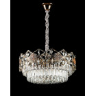Кришталева люстра Splendid Ray T89/500*H230/9 (SGD) золото, 9 ламп E14