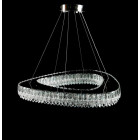 Кришталева світлодіодна люстра L7069/800/1 LED (CH+clear) Кришталева світлодіодна люстра L7069/800/1 LED (CH+clear)