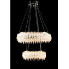 Світлодіодна люстра Splendid Ray L7068/400+600/2 LED (CH+Clear)