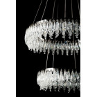 Світлодіодна люстра Splendid Ray L7068/400+600/2 LED (CH+Clear)