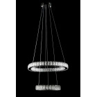 Підвісна світлодіодна люстра Splendid Ray L50603/50+30/2 LED, 2 кільця, пульт, диммер, 80 W Підвісна світлодіодна люстра Splendid Ray L50603/50+30/2 LED, 2 кільця, пульт, диммер, 80 W