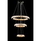 Світлодіодна люстра Splendid Ray L51007/50+35+20/3 LED з кришталем, хром, 100 Вт, з пультом і димером Світлодіодна люстра Splendid Ray L51007/50+35+20/3 LED з кришталем, хром, 100 Вт, з пультом і димером
