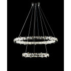 Світлодіодна люстра Splendid Ray L40802/80+50/2 LED, 2 кільця, пульт, димер, 100 Вт Світлодіодна люстра Splendid Ray L40802/80+50/2 LED, 2 кільця, пульт, димер, 100 Вт