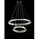 Світлодіодна люстра Splendid Ray L40802/80+50/2 LED, 2 кільця, пульт, димер, 100 Вт Світлодіодна люстра Splendid Ray L40802/80+50/2 LED, 2 кільця, пульт, димер, 100 Вт