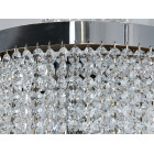 Підвісна кришталева люстра Diasha 376-400CH — двоярусна LED-модель із каскадним блиском, потужність 70 Вт, діаметр 39 см
