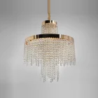 Кришталева люстра 376-500GD
