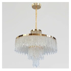 Велика каскадна золота люстра 376-800GD Artlight із LED 181 Вт Велика каскадна золота люстра 376-800GD Artlight із LED 181 Вт