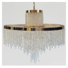 Велика каскадна золота люстра 376-800GD Artlight із LED 181 Вт Велика каскадна золота люстра 376-800GD Artlight із LED 181 Вт
