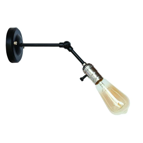 Бра настінне Levistella 752WH3401-1, E27, 60W, чорний