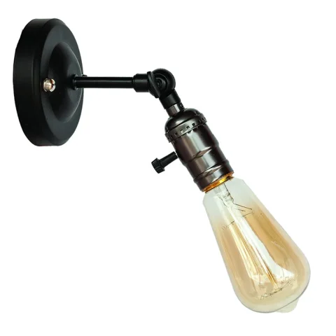 Настенное бра Levistella 752WB3404-1, E27, 60W, черный металл