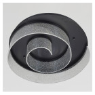 Світлодіодна люстра стельова Artlight 46112/500C-BK, 48 Вт, чорна
