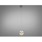Одинарний LED-підвіс Diasha 5030/1CH сфера хром 14 Вт кришталь Одинарний LED-підвіс Diasha 5030/1CH сфера хром 14 Вт кришталь