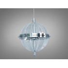 Одинарний LED-підвіс Diasha 5030/1CH сфера хром 14 Вт кришталь Одинарний LED-підвіс Diasha 5030/1CH сфера хром 14 Вт кришталь