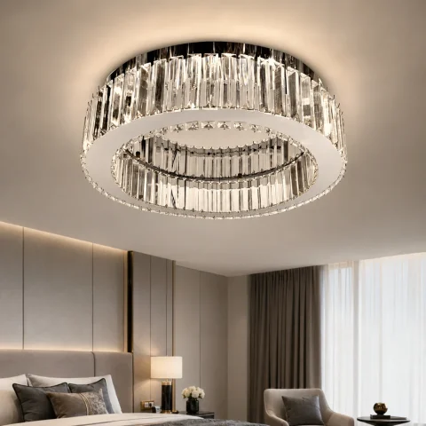Світлодіодна стельова люстра Artlight 510578/50CH, 36 Вт, хром