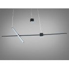 Підвісна люстра LED Diasha 5221A/1100BK чорна 27 Вт 5 м² Підвісна люстра LED Diasha 5221A/1100BK чорна 27 Вт 5 м²