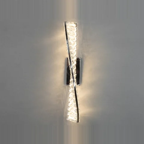 Світильник настінний LED Diasha 531/1B-500CH, 15W, хром, 825 лм, IP20