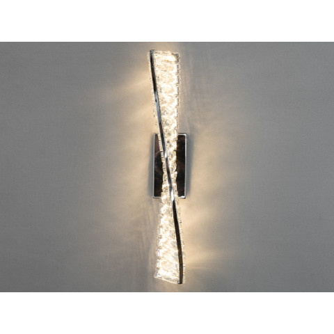 Світильник настінний LED Diasha 531/1B-500CH, 15W, хром, для коридору, вітальні, спальні, 825 лм, IP20