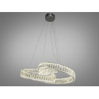 Люстра стельова LED Diasha 531/600CH, 80W, хром, кристалічна, преміум стиль, висота 115 см, діаметр 65 см Люстра стельова LED Diasha 531/600CH, 80W, хром, кристалічна, преміум стиль, висота 115 см, діаметр 65 см