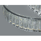 Люстра стельова LED Diasha 531/600CH, 80W, хром, кристалічна, преміум стиль, висота 115 см, діаметр 65 см Люстра стельова LED Diasha 531/600CH, 80W, хром, кристалічна, преміум стиль, висота 115 см, діаметр 65 см