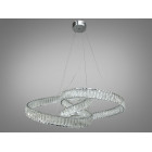Світильник підвісний LED Diasha 531/800CH 175W, регульована висота 60-145 см, кришталь, для вітальні, спальні, кухні Світильник підвісний LED Diasha 531/800CH 175W, регульована висота 60-145 см, кришталь, для вітальні, спальні, кухні